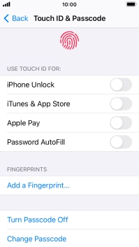 Press Turn Passcode Off and key in the phone lock code. Press Turn Passcode Off and key in the phone lock code.