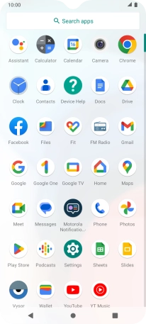 Press Play Store.