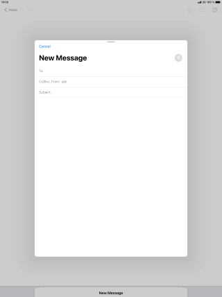 Press To: and key in the first letters of the recipient's name. Press To: and key in the first letters of the recipient's name.