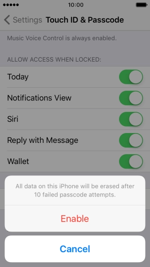 Press Enable. Press Enable.