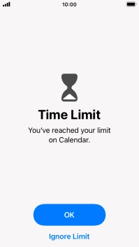 Press Ignore Limit. Press Ignore Limit.