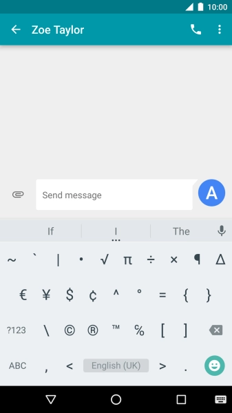 Press ABC to return to text input. Press ABC to return to text input.