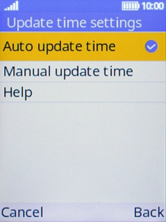 Press On/Off to return to the home screen. Press On/Off to return to the home screen.
