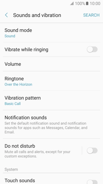 Press Ringtone.