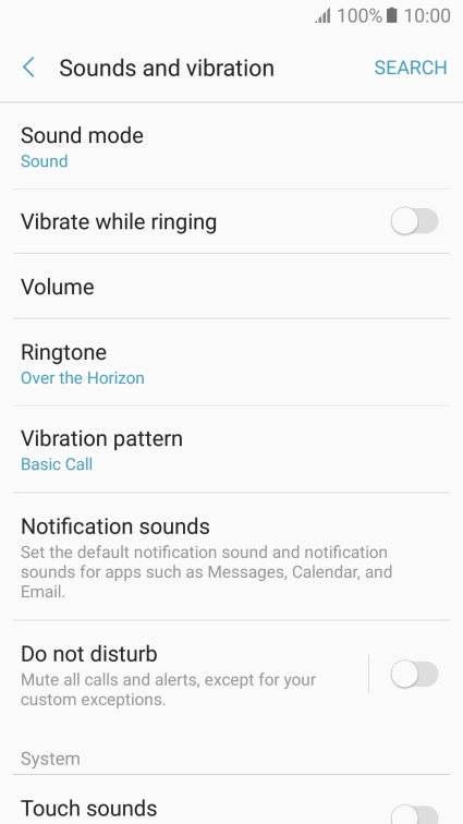 Press Ringtone.