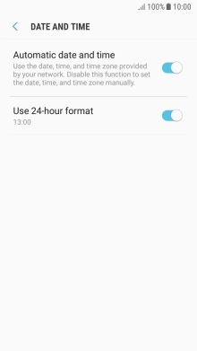 Press the Home key to return to the home screen. Press the Home key to return to the home screen.