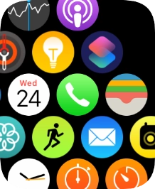 Press the email message icon. Press the email message icon.