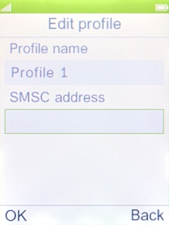 Key in +61415011501 and press the Left selection key. Key in +61415011501 and press the Left selection key.