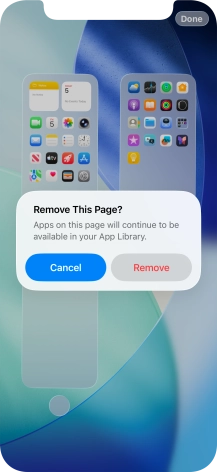Press Remove.