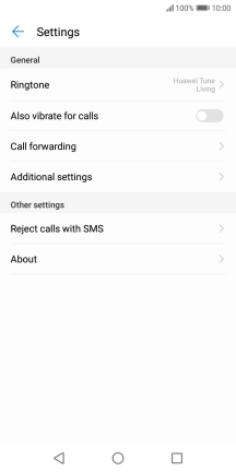 Press Additional settings.