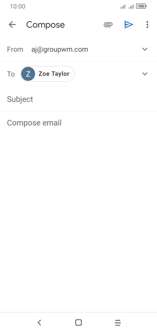Press Subject and key in the required subject. Press Subject and key in the required subject.