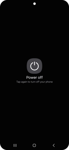 Press Power off.