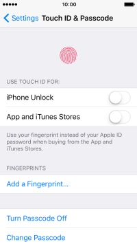 Press Turn Passcode Off and key in the phone lock code. Press Turn Passcode Off and key in the phone lock code.