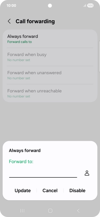 Press Disable. Press Disable.