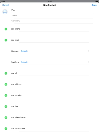 Press add phone. Press add phone.