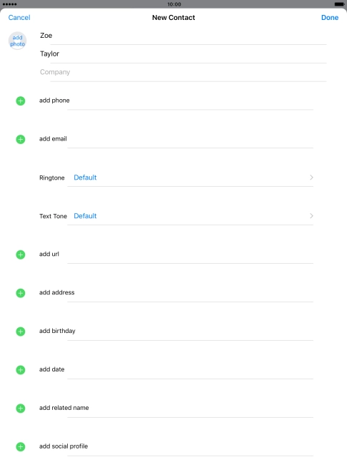 Press add phone. Press add phone.