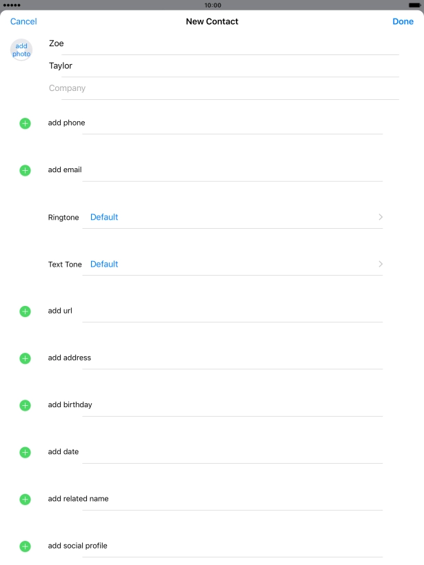 Press add phone. Press add phone.