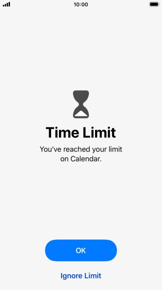 Press Ignore Limit. Press Ignore Limit.