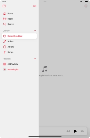 Press New Playlist. Press New Playlist.