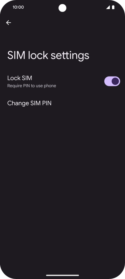 Press the indicator next to Press the indicator next to