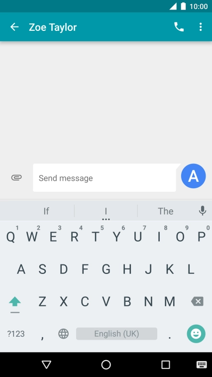 Open a new note, message or email message to bring up the keypad and your phone is ready for text input. Open a new note, message or email message to bring up the keypad and your phone is ready for text input.