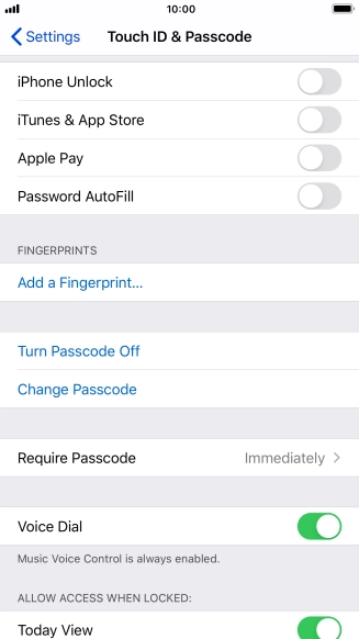 Press Turn Passcode Off and key in the phone lock code. Press Turn Passcode Off and key in the phone lock code.