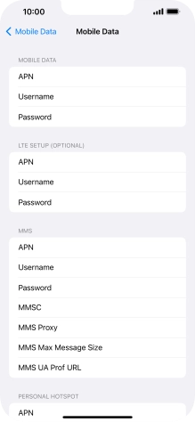 Press APN and key in mms.vodafone.net. Press APN and key in mms.vodafone.net.
