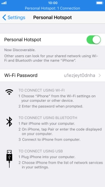 Press Wi-Fi Password and key in the required password. Press Wi-Fi Password and key in the required password.