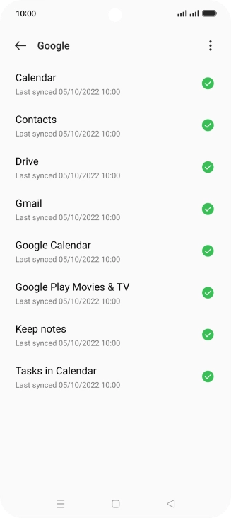Press the Home key to return to the home screen. Press the Home key to return to the home screen.