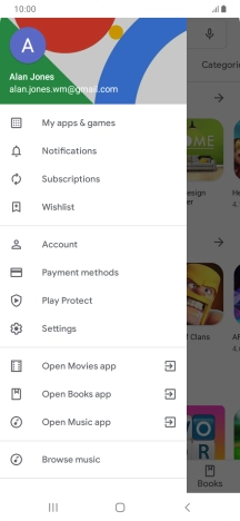 Press My apps & games.