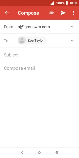 Press Subject and key in the required subject. Press Subject and key in the required subject.