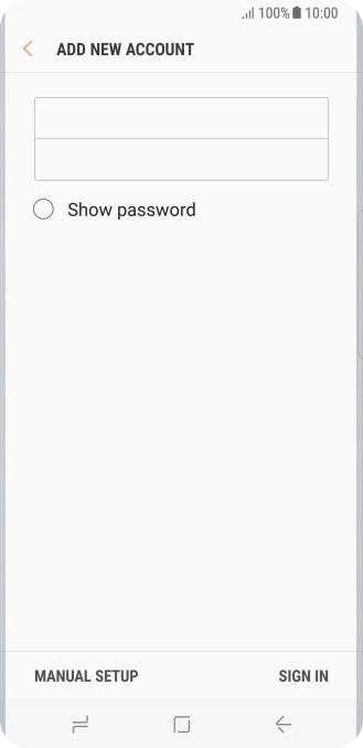 Press SIGN IN. Press SIGN IN.