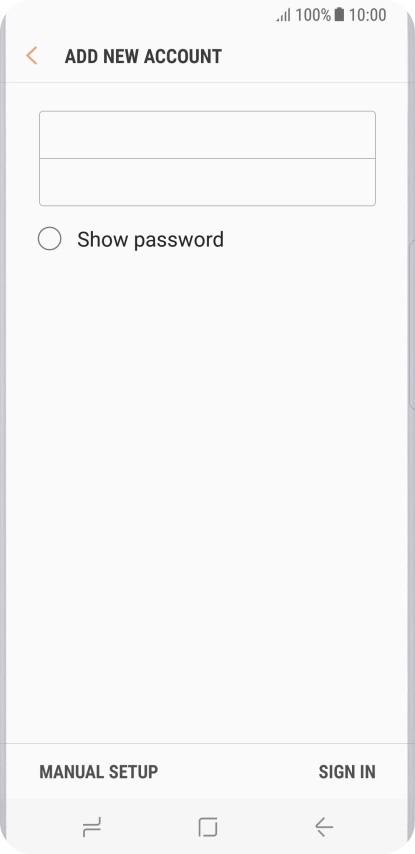 Press SIGN IN. Press SIGN IN.