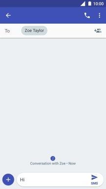 Press the attachment icon. Press the attachment icon.