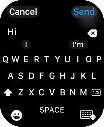 Press the input icon. Press the input icon.