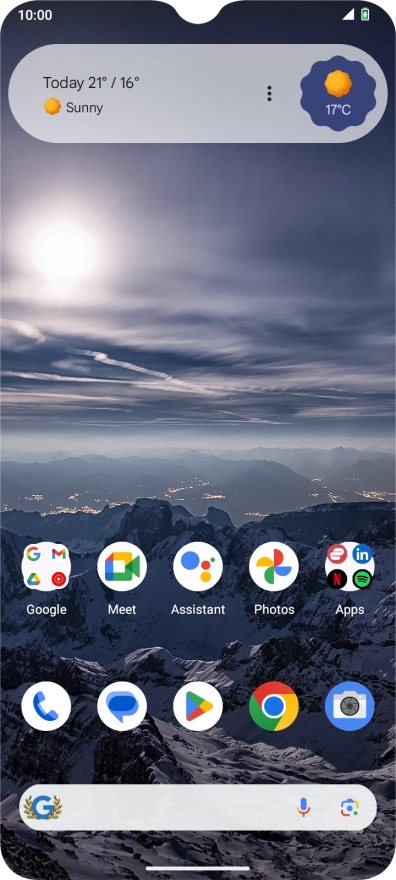 When the battery charging icon is displayed, the battery is charging. When the battery charging icon is displayed, the battery is charging.
