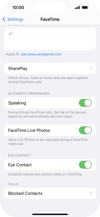 Press SharePlay.