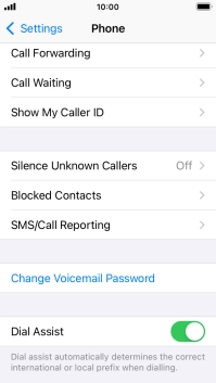 Press Show My Caller ID.