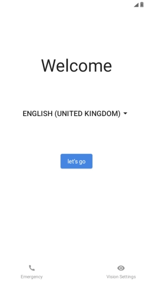 Press the drop down list. Press the drop down list.
