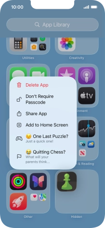 Press Don't Require Passcode. Press Don't Require Passcode.