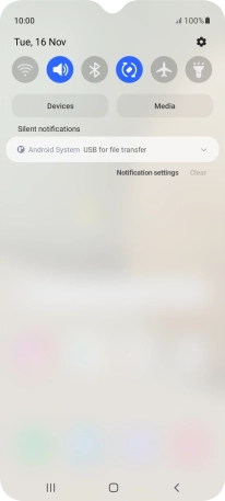 Press Android System. Press Android System.