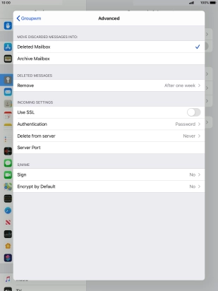 Press Authentication.