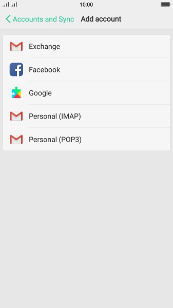 Press Personal (POP3).