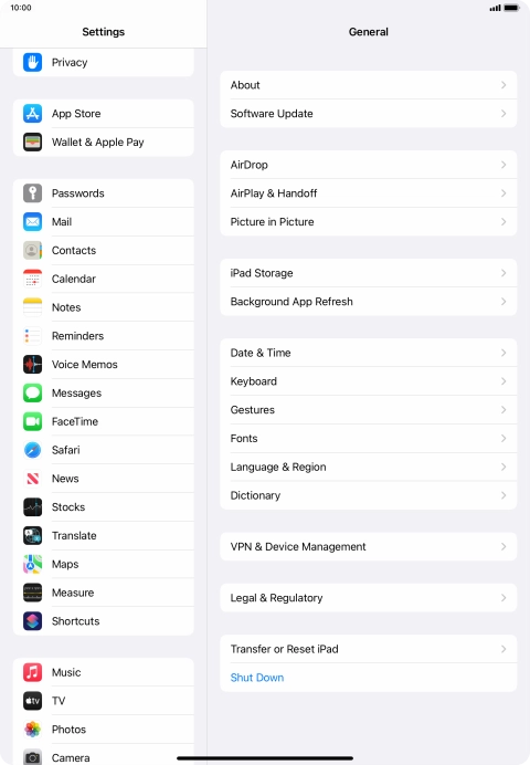 Press App Store.