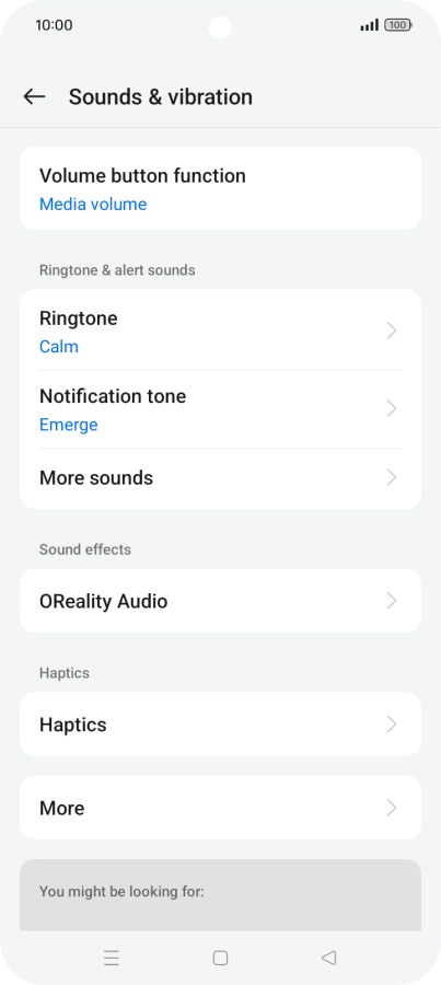 Press Ringtone.