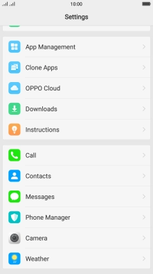 Press App Management.