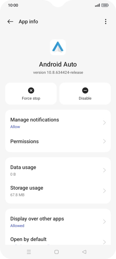 Press Permissions.