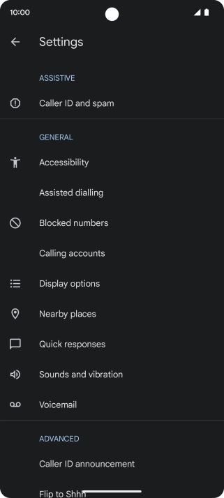 Press Calling accounts. Press Calling accounts.