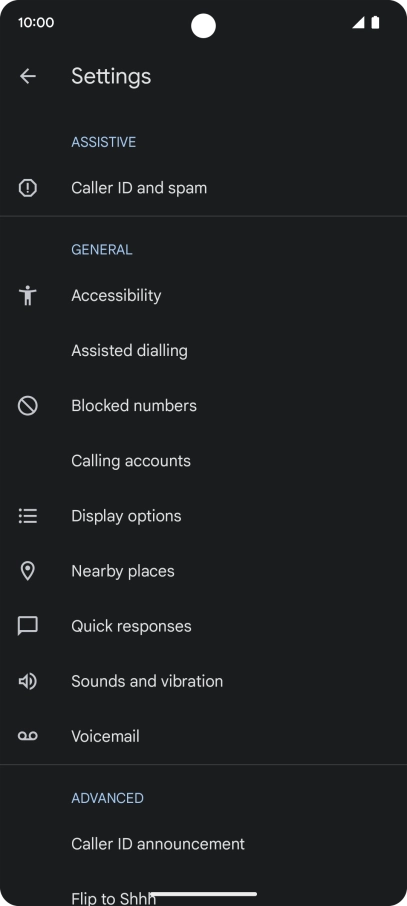 Press Calling accounts. Press Calling accounts.