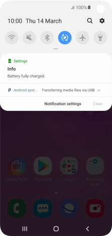 Press Android system. Press Android system.